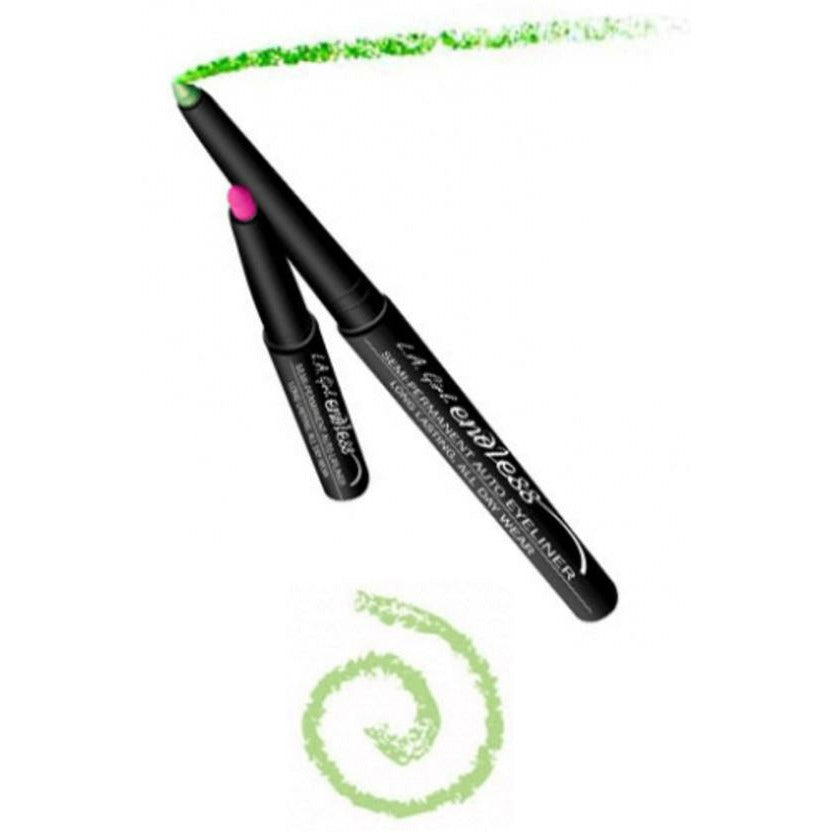 L.A Girl Endless Auto Eye Liner Pencil Electric Green L.A Girl Cosmetics