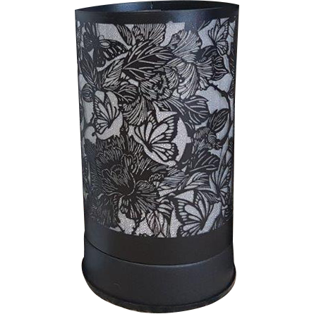 Butterfly and Roses Black Touch lamp Scent Chips