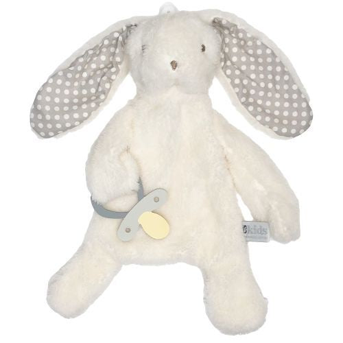 Bunny Comforter with Dummy Holder - Grey Not specified