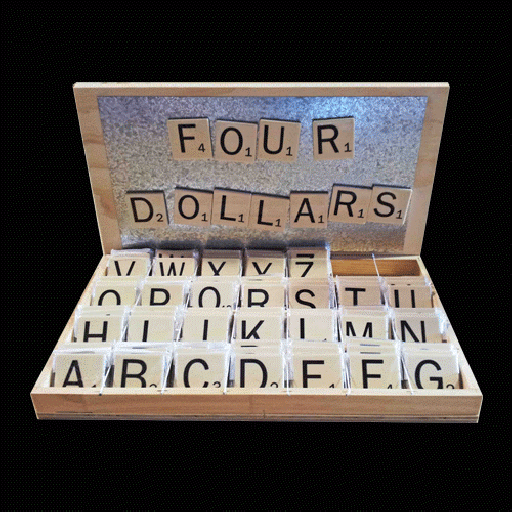 Scrabble Letter Magnet (Individual) Not specified