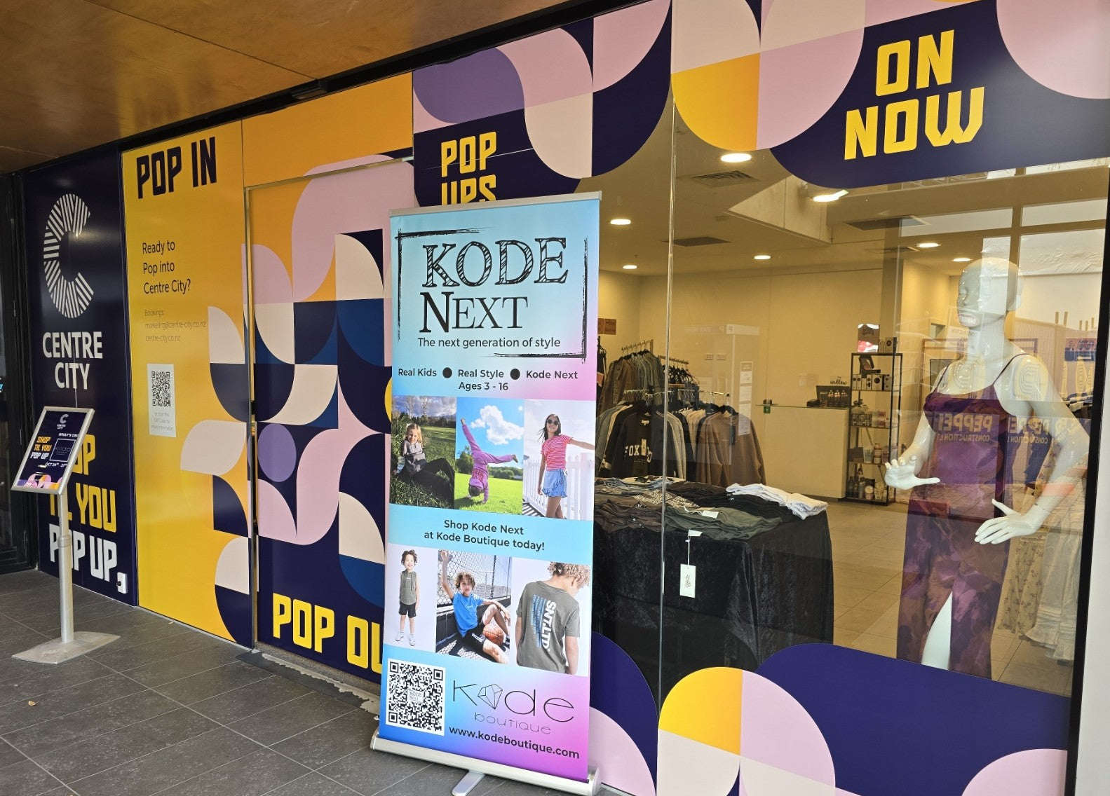 Pop-up at Centre City - Labour Weekend 2025