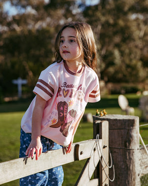 Dusty Tee / Pale Pink | Eve Girl Eve Girl