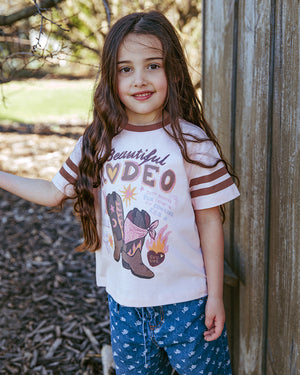 Dusty Tee / Pale Pink | Eve Girl Eve Girl