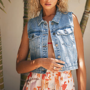 Harper Vest / Light Blue | All About Eve All About Eve