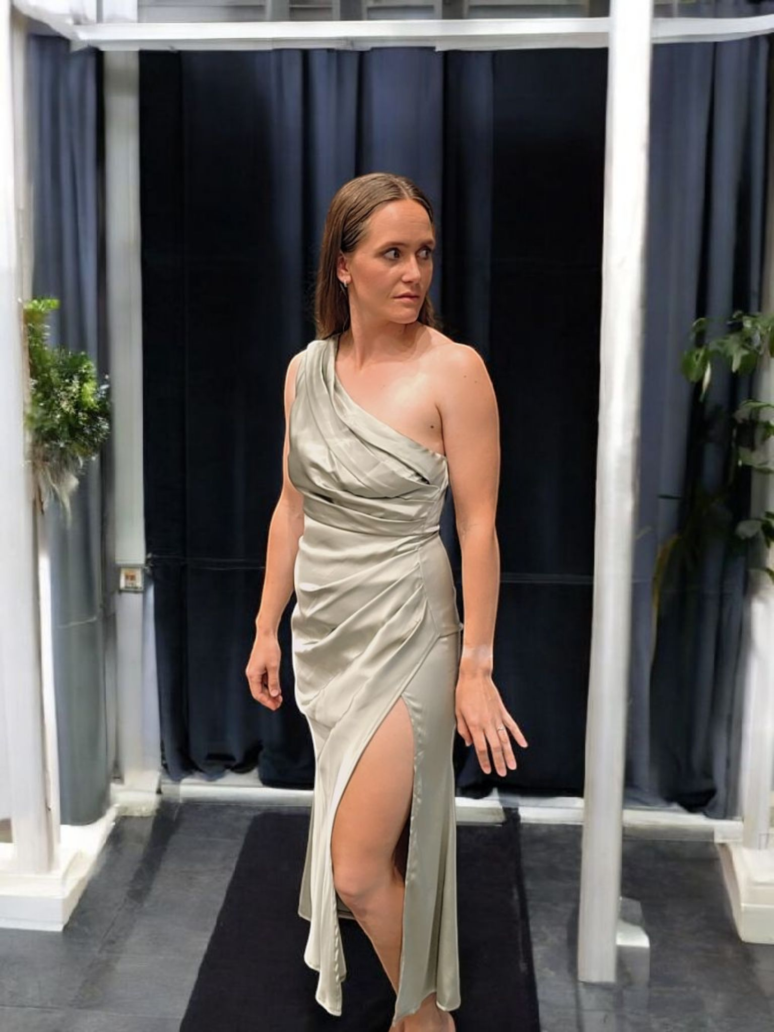 Nova Dress | Olive Not specified