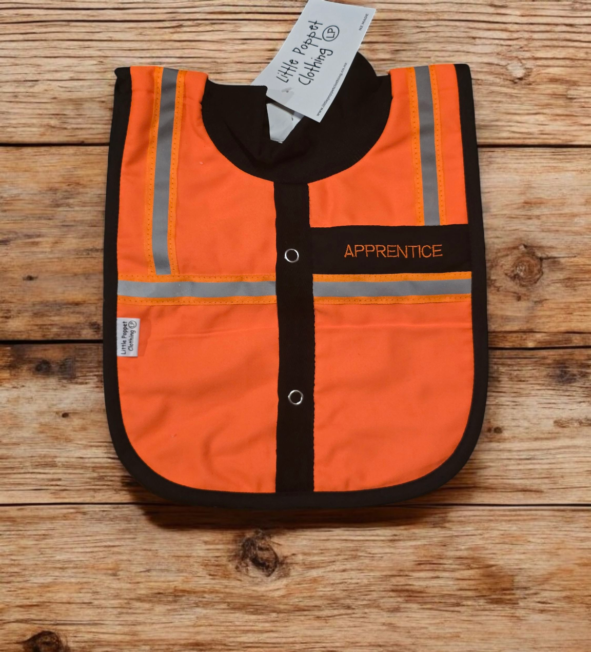 Baby Bib - Apprentice Little Poppet Clothing