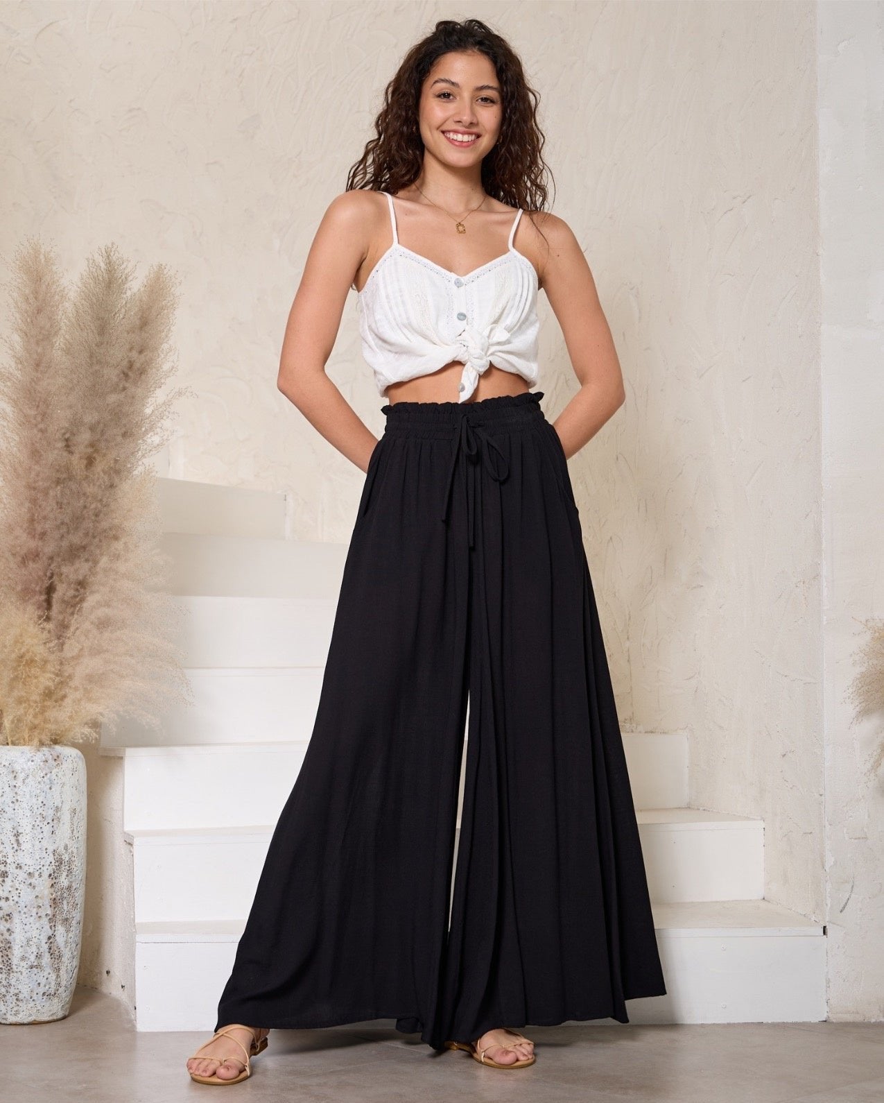 Nova pants | Black Iris Maxi the Label