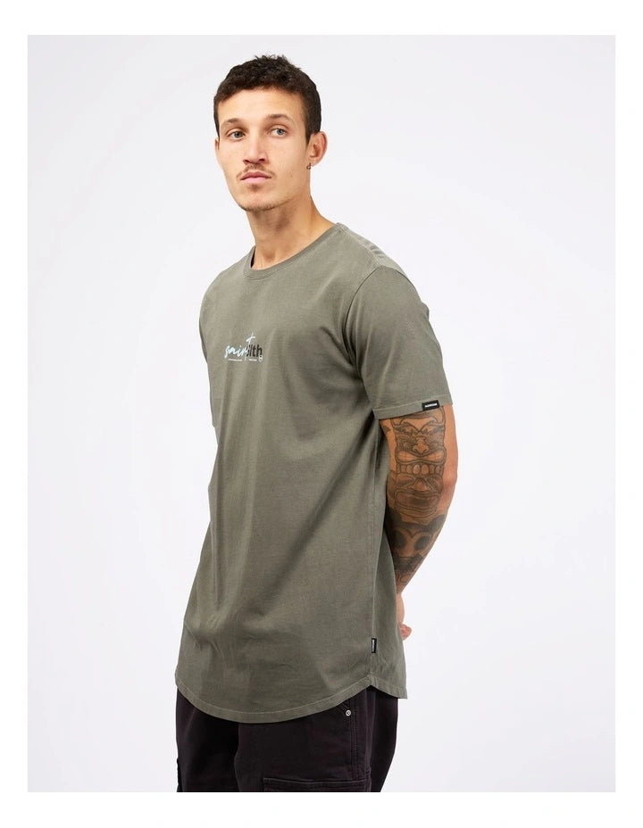 Sign Off Tee / Green | St Goliath Mens St Goliath
