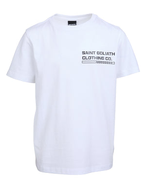 Underground Tee / White | St Goliath Youth St Goliath