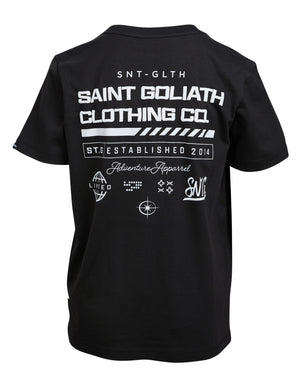 Underground Tee / Black | St Goliath Youth St Goliath