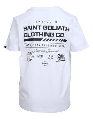 Underground Tee / White | St Goliath Youth St Goliath