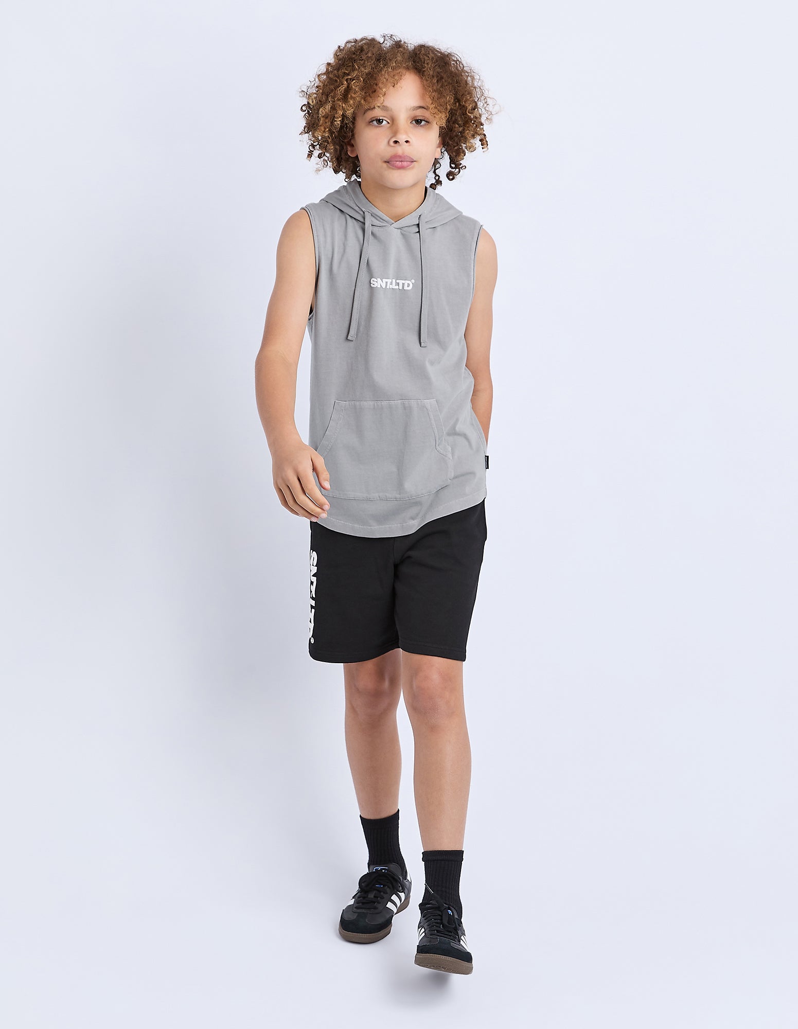 Podium Hooded Muscle / Grey | St Goliath St Goliath