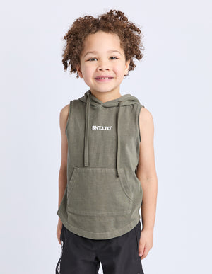 Podium Hooded Muscle / Khaki | St Goliath St Goliath