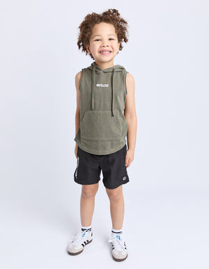 Podium Hooded Muscle / Khaki | St Goliath St Goliath