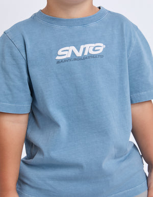 Challenger Tee / Mid Blue | St Goliath St Goliath