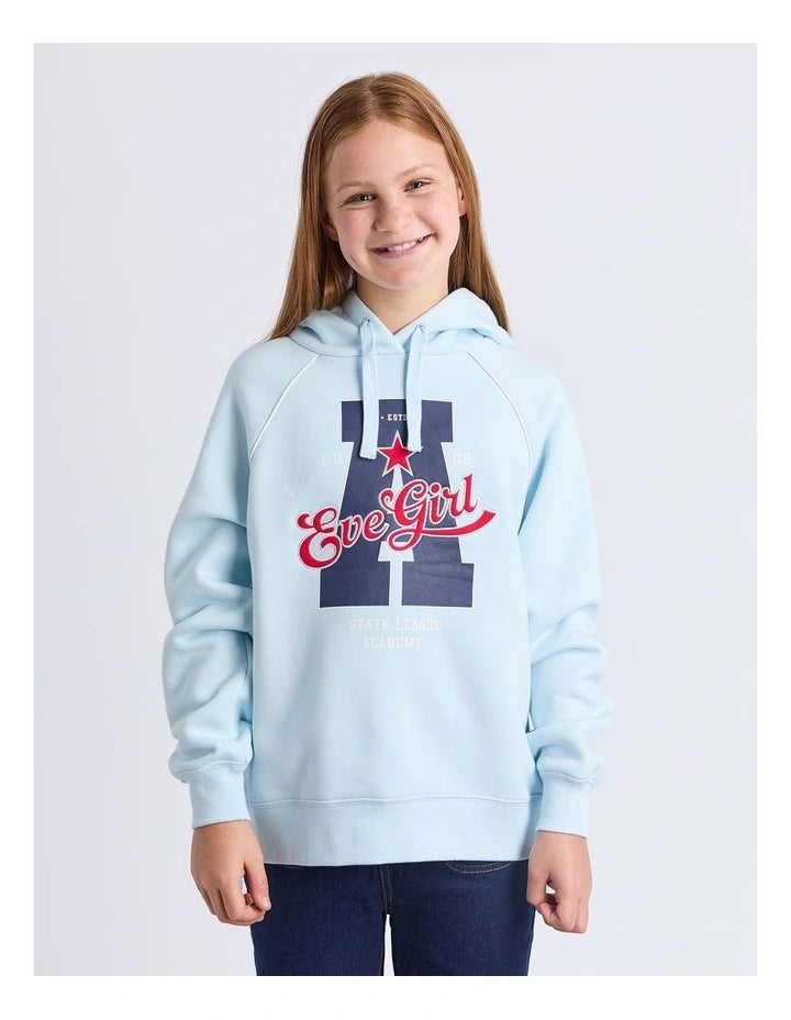 State League Hoodie / Light Blue | Eve Girl Eve Girl