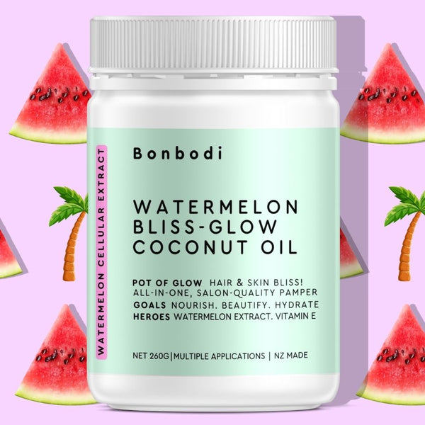 Watermelon Bliss-Glow Coconut Oil Limited Edition! The Bonbon Factory