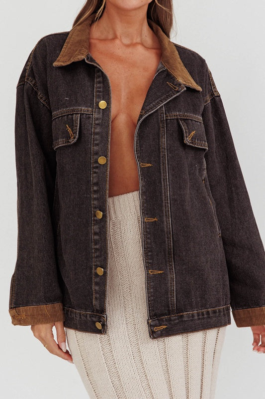 Nightfall Rebel Denim Jacket | Black Not specified