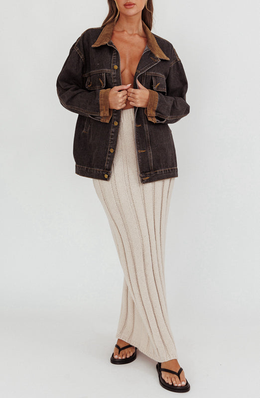 Nightfall Rebel Denim Jacket | Black Not specified