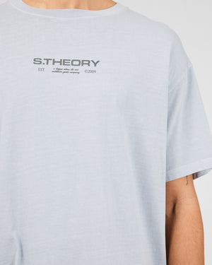 Ridge Scoop Tee / Sky Blue | Silent Theory Mens Silent Theory