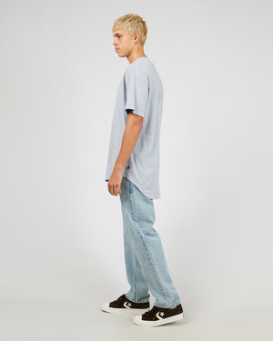 Ridge Scoop Tee / Sky Blue | Silent Theory Mens Silent Theory