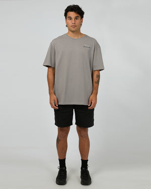 Link Script Tee / Smoke / Mens | St Goliath St Goliath