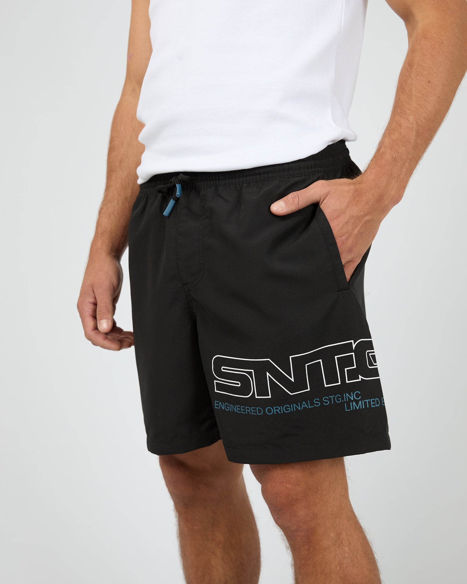 Hyperlink Short / Black | St Goliath Mens St Goliath