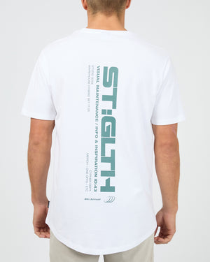 Cypher Tee / White | St Goliath Mens St Goliath