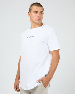 Cypher Tee / White | St Goliath Mens St Goliath