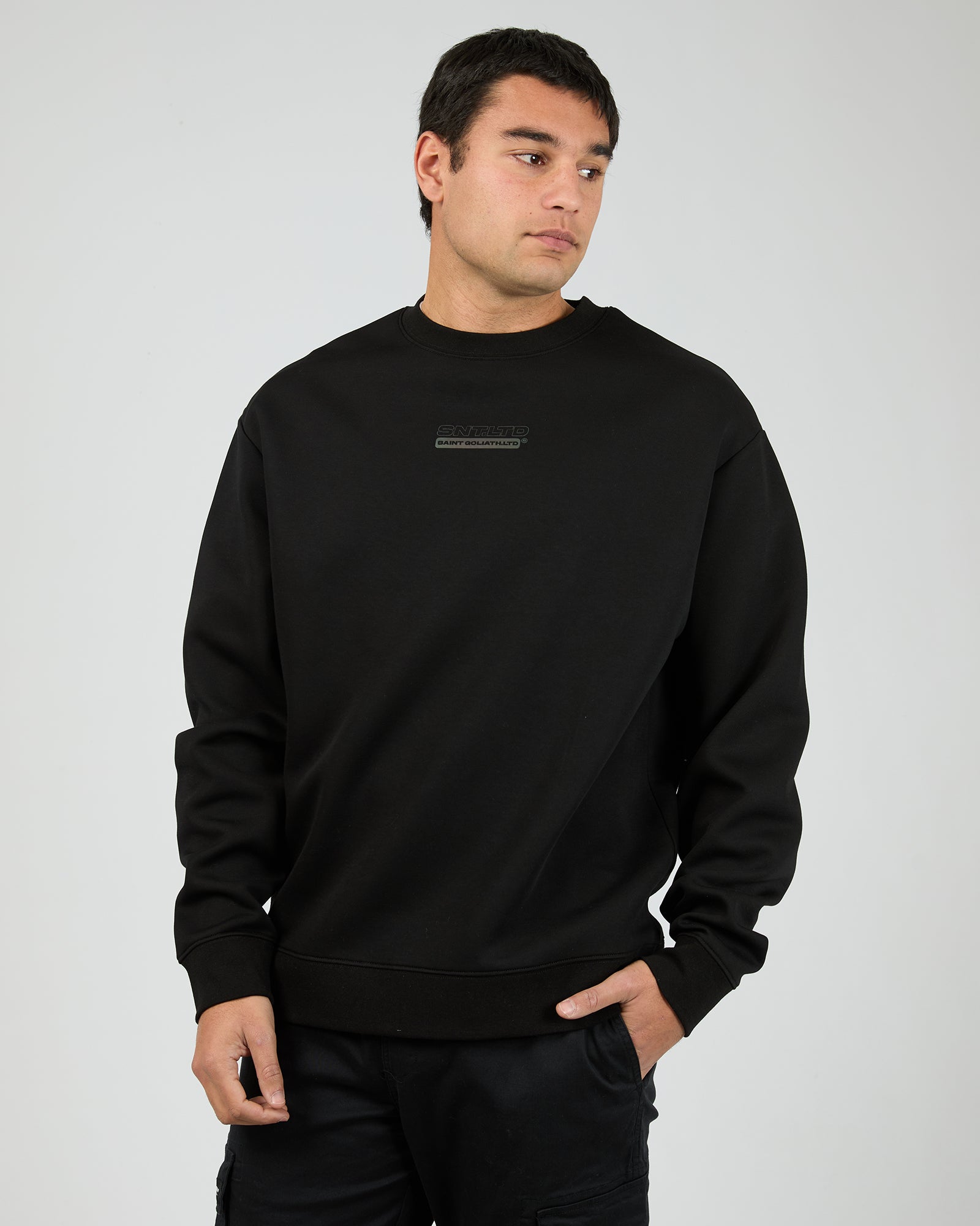 Exchange Crew / Black | St Goliath Mens St Goliath