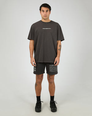 Liveries Fleece Shorts / Coal | St Goliath Mens St Goliath