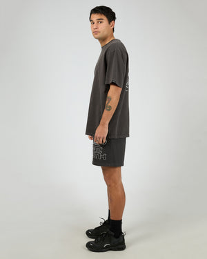 Liveries Fleece Shorts / Coal | St Goliath Mens St Goliath