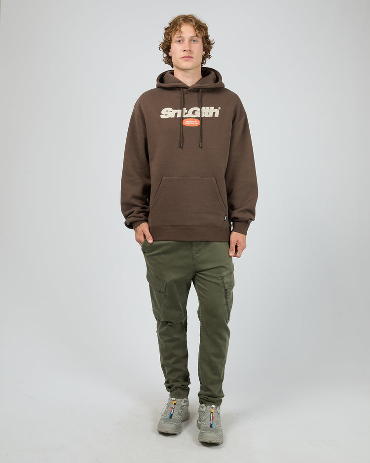 Radial Hoodie / Brown | St Goliath Mens St Goliath