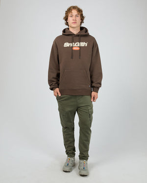 Radial Hoodie / Brown | St Goliath Mens St Goliath