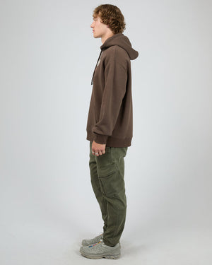 Radial Hoodie / Brown | St Goliath Mens St Goliath
