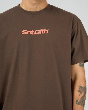 Radial Tee / Brown | St Goliath Mens St Goliath