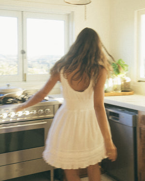 Dusty Mini Dress / White | All About Eve All About Eve
