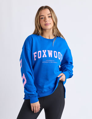 Interval Crew / Cobalt Blue - Neon Pink | Foxwood Foxwood