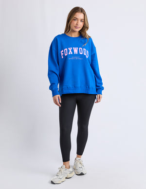 Interval Crew / Cobalt Blue - Neon Pink | Foxwood Foxwood