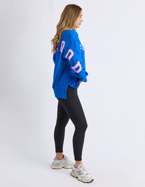 Interval Crew / Cobalt Blue - Neon Pink | Foxwood Foxwood