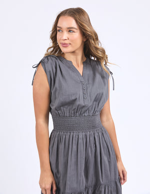 Adelyn Dress / Charcoal | Foxwood Foxwood