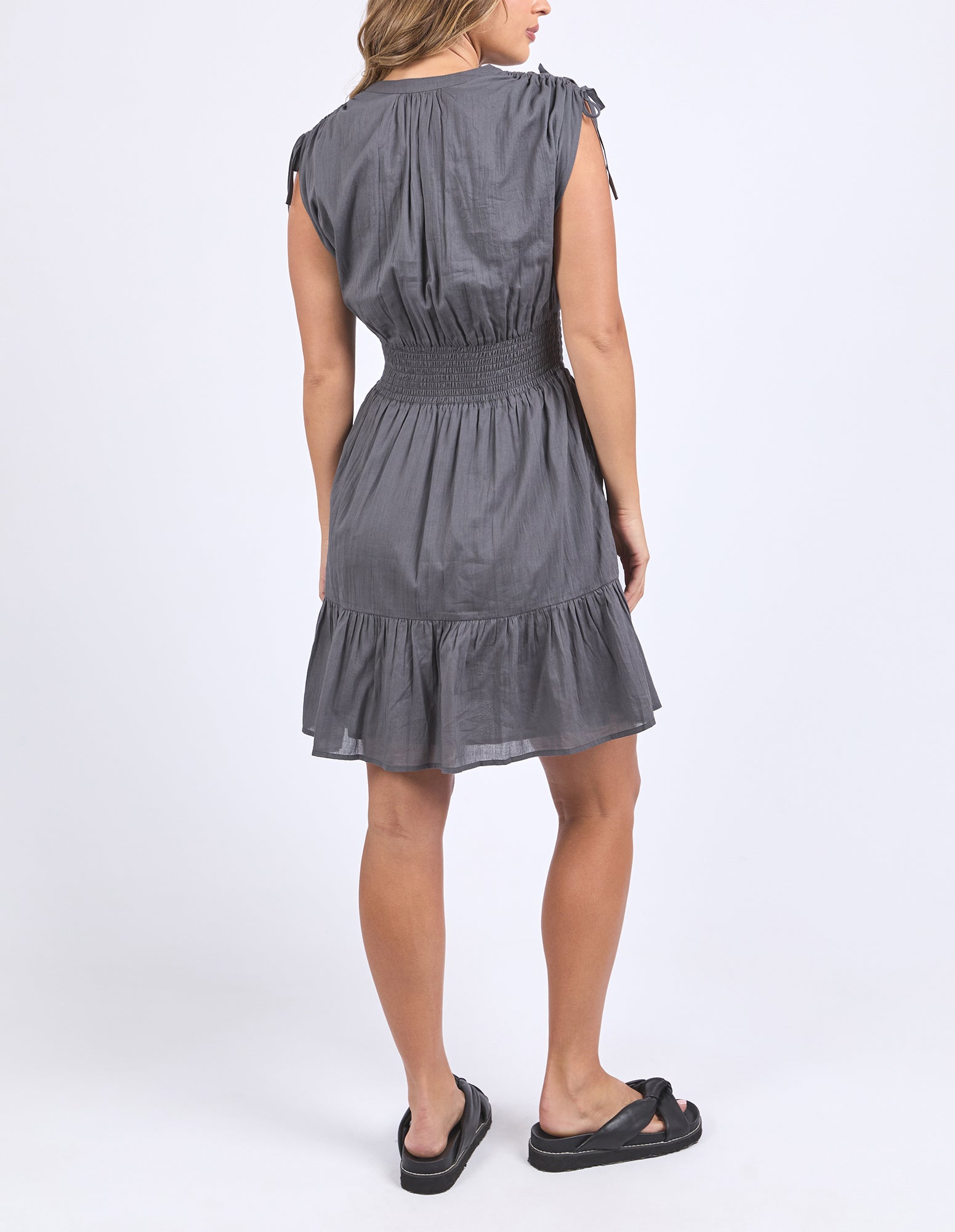 Adelyn Dress / Charcoal | Foxwood Foxwood