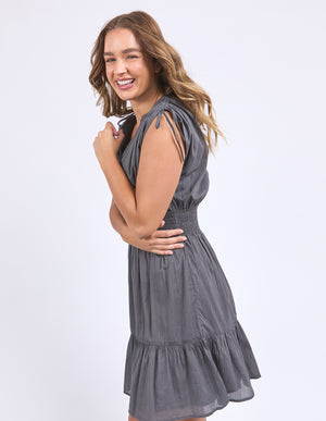 Adelyn Dress / Charcoal | Foxwood Foxwood
