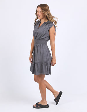 Adelyn Dress / Charcoal | Foxwood Foxwood