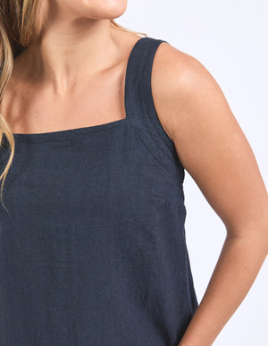 Lourdes Top / Navy | Foxwood Foxwood