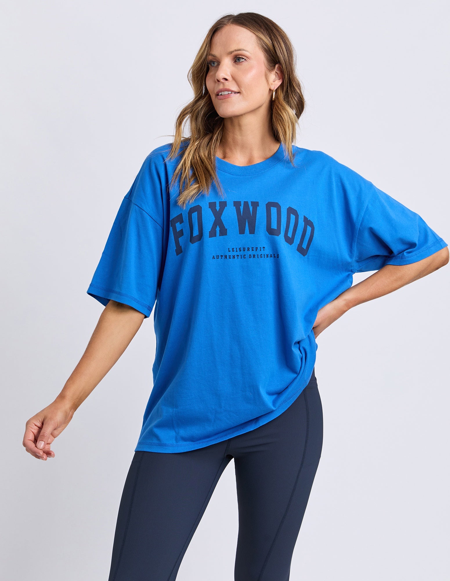 Interval Tee / Blue/Navy | Foxwood Foxwood