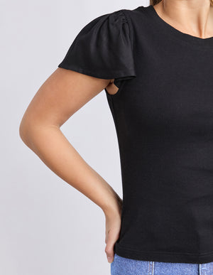 Elle Rib Tee | Foxwood Foxwood