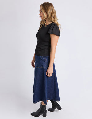 Elle Rib Tee | Foxwood Foxwood