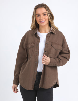 Daisy Overshirt / Chocolate | Foxwood Foxwood