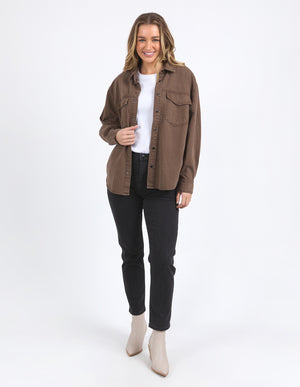 Daisy Overshirt / Chocolate | Foxwood Foxwood